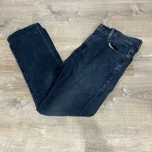 Dark Navy Blue Vintage Levi Jeans